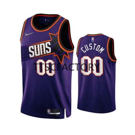 Maglia NBA Phoenix Suns Personalizzate Nike 2022-23 Icon Edition Viola Swingman - Uomo